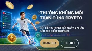 Read more about the article Thưởng khủng mỗi tuần khi đặt cược bằng Crypto